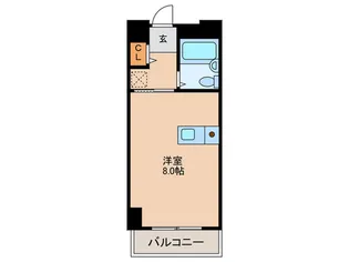 ルポ六本松【11階】の間取り