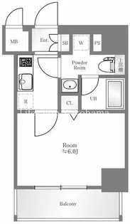 LeaMARKS横濱東館【7階】の間取り