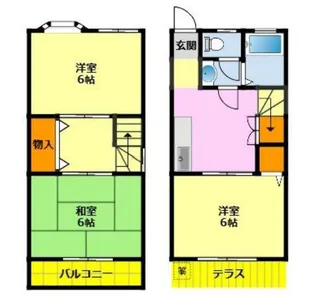 コートハウスK&Mの間取り