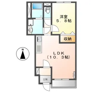 Petit ・Field【1階】の間取り