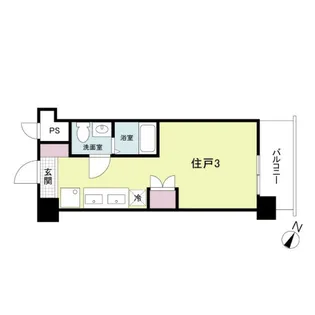 レジディア比治山公園【5階】の間取り