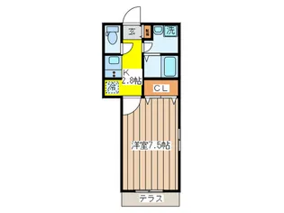 ウィル【1階】の間取り