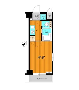 ルーブル大塚【2階】の間取り