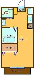 徳重アパート【1階】の間取り