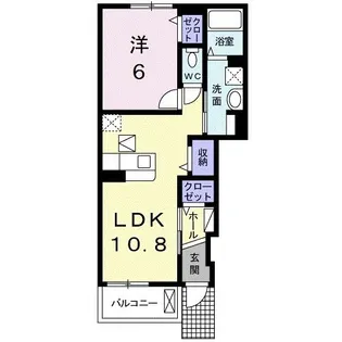モンテ グランデ II【1階】の間取り