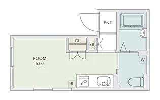 ヴェルイースト【3階】の間取り