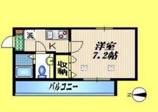 ユアーズ・メゾン【1階】の間取り