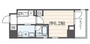 クレヴィスタ阪東橋III【2階】の間取り