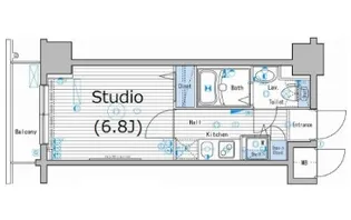 グランド・ガーラ新宿【3階】の間取り