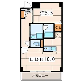 グレイス・ヒルズ・葛ヶ谷【5階】の間取り