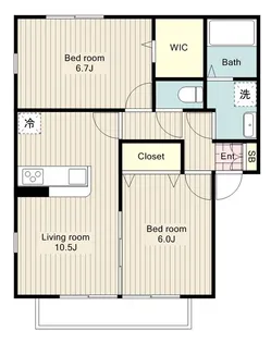 アナベル【1階】の間取り