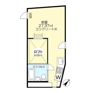 RIDGE【2階】の間取り