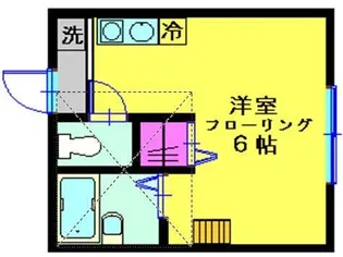 ランドヒルズ旭ヶ丘【1階】の間取り