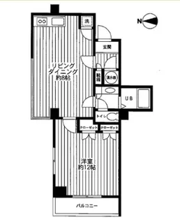 ベルザ自由ヶ丘【2階】の間取り