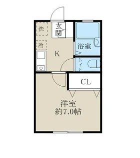 カーサアルバ(信濃町)【1階】の間取り