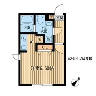 ブランシェ武蔵小山II【4階】の間取り