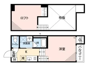 QuatreSaisons春日【2階】の間取り