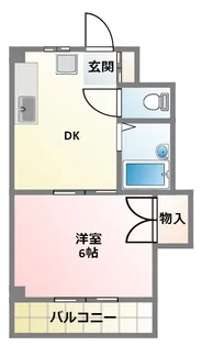 ヒルハイツ日吉【1階】の間取り