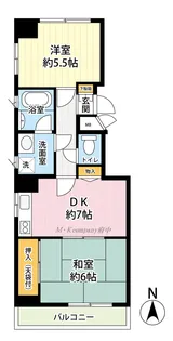 K・Mハウス【2階】の間取り