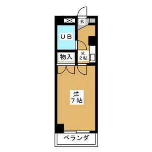 アーク21ビル【2階】の間取り