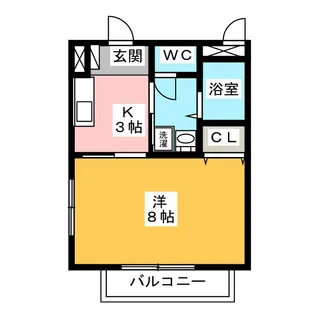 パーラ・アドニス【1階】の間取り