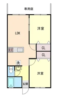 パーソナルマンション河口湖I【1階】の間取り
