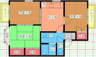 カーサヴェルデAB【1階】の間取り