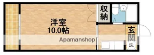 マンションKM-1【3階】の間取り
