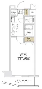 プレサンス新宿御苑前アルティメット【12階】の間取り