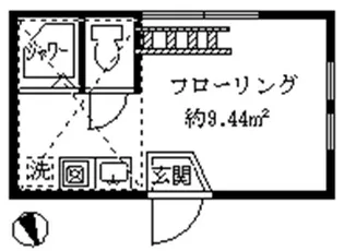 グレースアムール【2階】の間取り