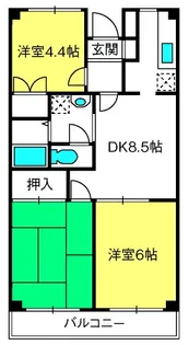 サンシャイン大成【3階】の間取り