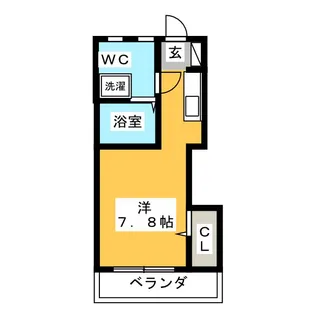 山口第一ビル【3階】の間取り