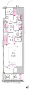 ベルシード西巣鴨【4階】の間取り