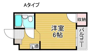 喜仙荘【4階】の間取り