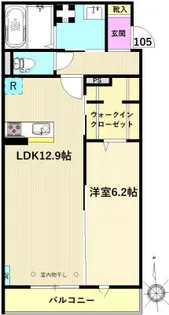 ココレジデンス【1階】の間取り