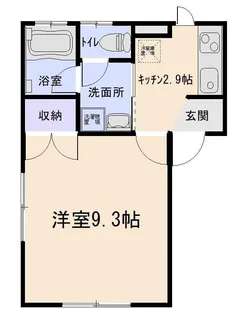 プレサント【1階】の間取り