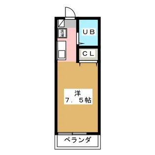 ホワイトキャッスル【1階】の間取り