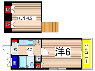 シティプラザ溝の口【2階】の間取り