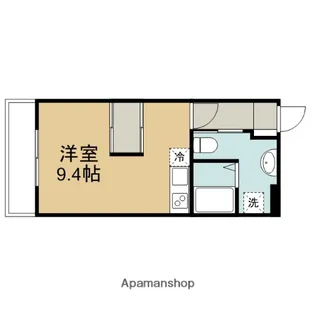 マティス【1階】の間取り