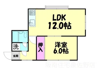 大森ビル【2階】の間取り