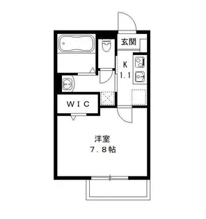 ウッドホーク クラブ【1階】の間取り