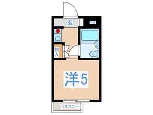 カーサ四谷【4階】の間取り