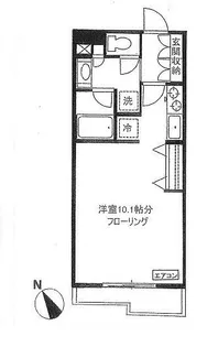 グラシア アルデール 504号室【5階】の間取り