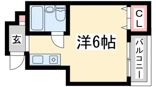 タカミビル【3階】の間取り