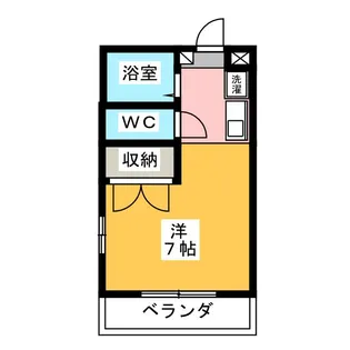 SQUARE II【2階】の間取り