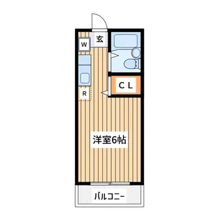 中屋ビル【4階】の間取り