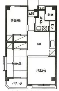 グリーンヒルズ石川I【4階】の間取り