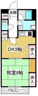 めぐみの里【3階】の間取り