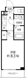 プレール・ドゥーク成増【4階】の間取り