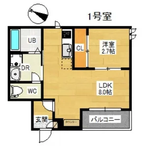 Regalest-Smart Luce【2階】の間取り
